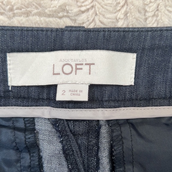 Ann Taylor LOFT button waist tab shorts size 2 EUC - Picture 5 of 16
